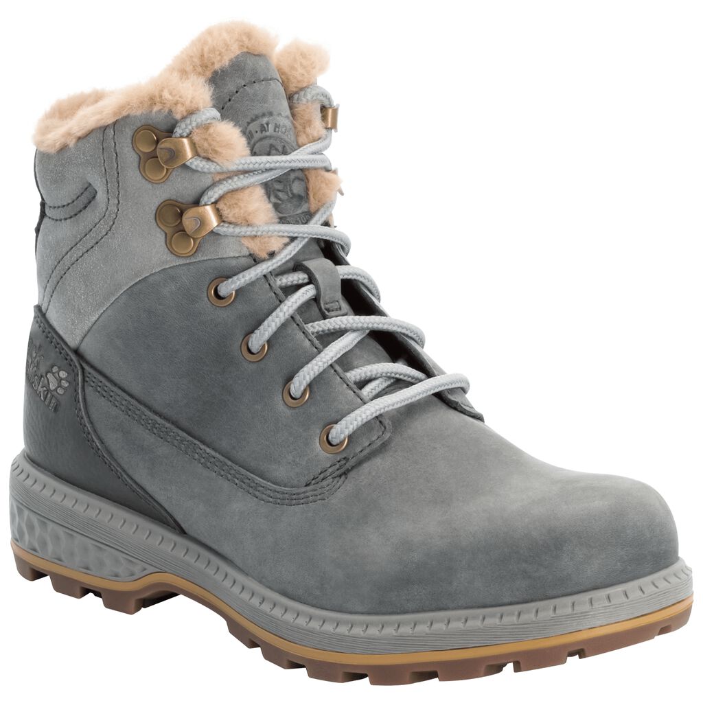 Jack Wolfskin JACK WT MID Női Téli Cipő Szürke - ABDHGJ-904